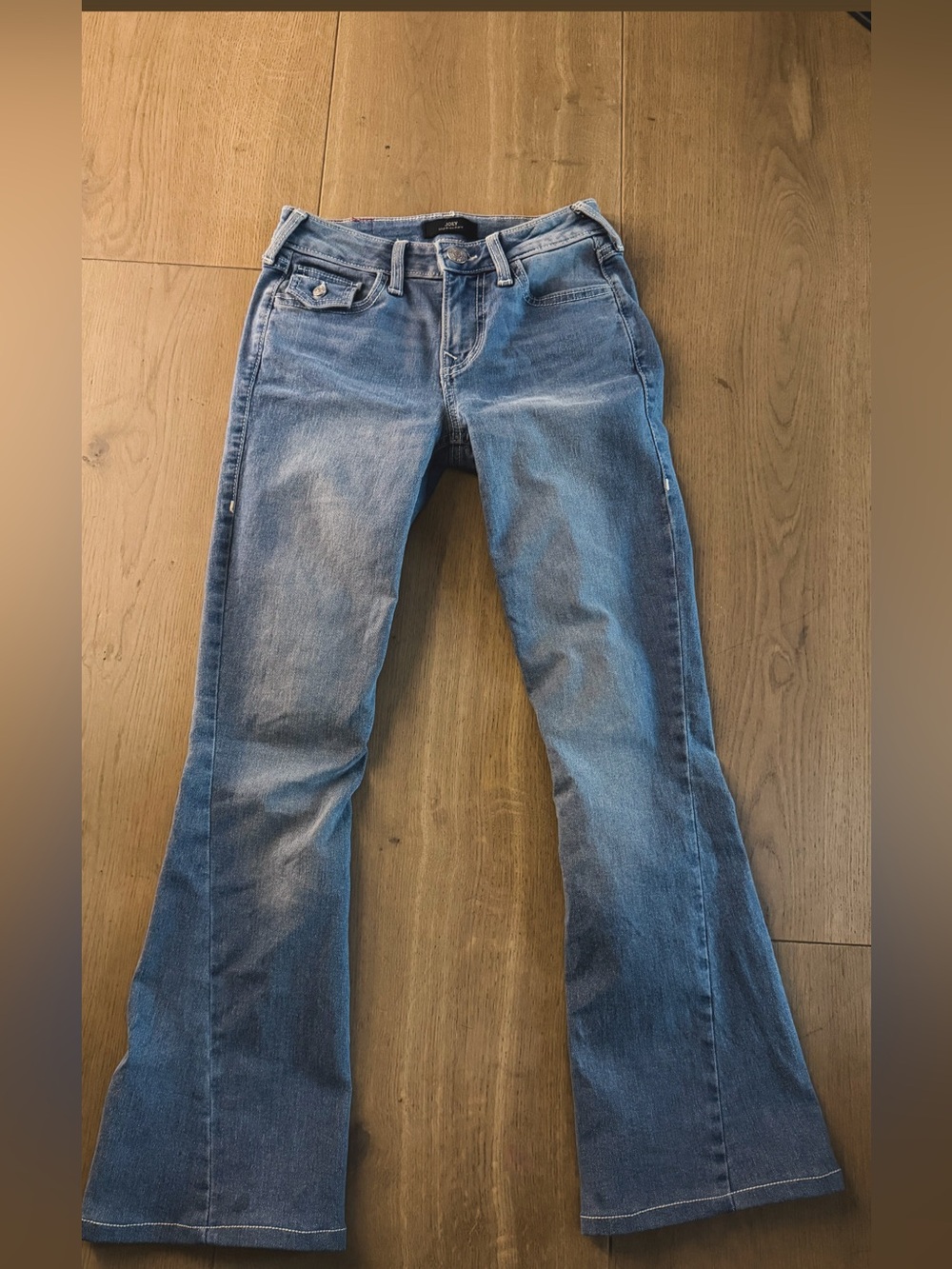 True Religion Light Blue Flare Jeans